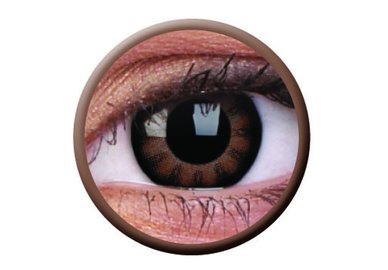 ColorVue Big Eyes - Sexy Brown (2 St. 3-Monatslinsen) – mit Stärke