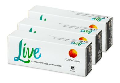 Live Daily Disposable (90 Linsen)