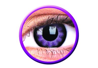ColorVue Big Eyes - Ultra Violet (2 St. 3-Monatslinsen) – mit Stärke