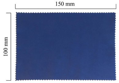 Mikrofaser Brillenputztuch – violett 100x150