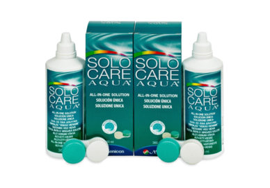SoloCare Aqua 2x360 ml mit Behälter