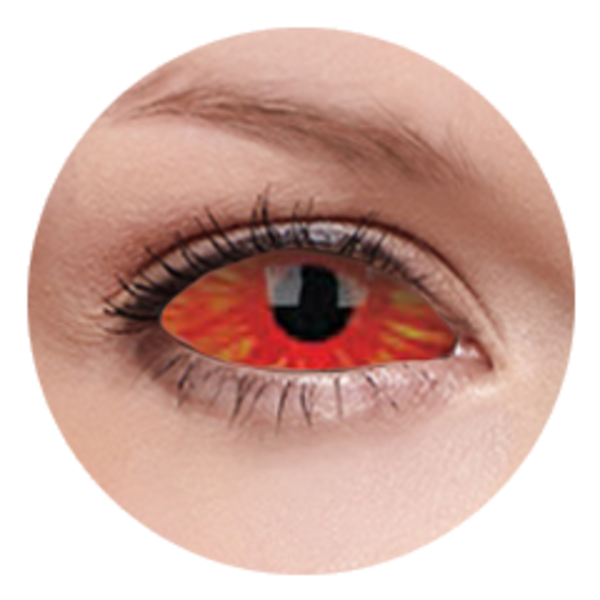ColourVue Crazy Kontaktlinsen 22 mm - Centurious (2 St. 6-Monatslinsen) – ohne Stärke