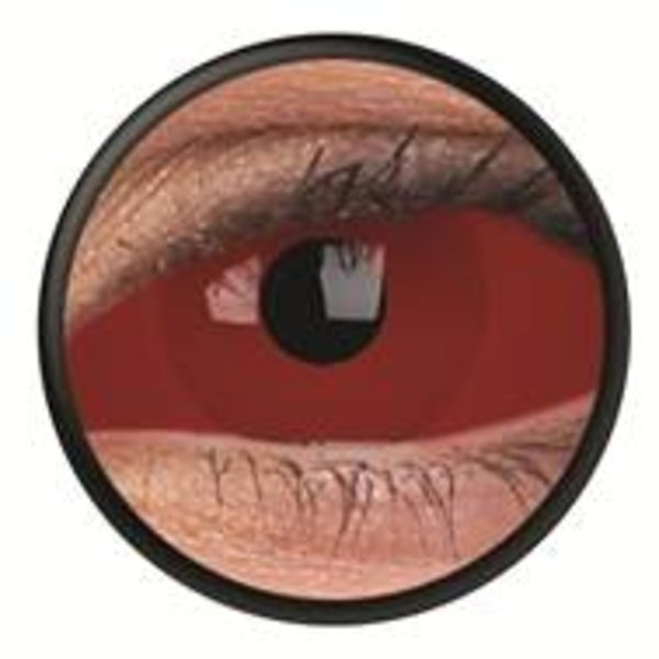 ColourVue Crazy Kontaktlinsen 22 mm - Cyclop (2 St. 6-Monatslinsen) – ohne Stärke