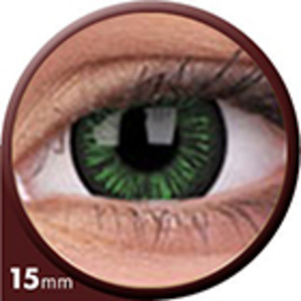 Phantasee Big Eyes - Lustrous Green (2 St. 3-Monatslinsen) – ohne Stärke - Ausverkauf