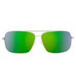 Sonnenbrille SPY Leo GP Silver - Happy bronze / green spectra