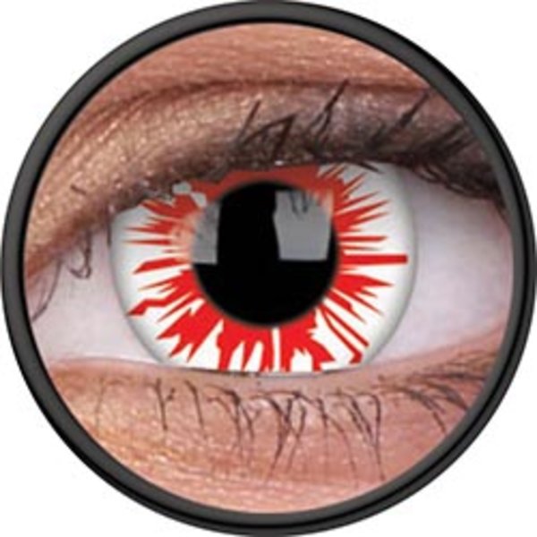 ColorVue Crazy Kontaktlinsen - Flashfire (2 St. Jahreslinsen) – ohne Stärke