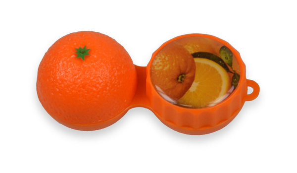 3D Behälter - Orange