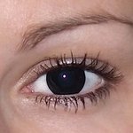 ColorVue Big Eyes - Dolly Black (2 St. 3-Monatslinsen) – ohne Stärke