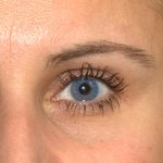 ColourVue Crazy Kontaktlinsen - Solar Blue (2 St. Jahreslinsen) – ohne Stärke