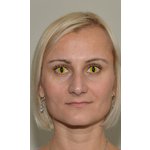 ColorVue Crazy-Kontaktlinsen - Cat Eye (2 St. 3-Monatslinsen) – ohne Stärke