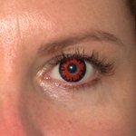 ColorVue Crazy-Kontaktlinsen - Volturi (Demon) (2 St. 3-Monatslinsen) – ohne Stärke