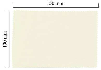 Mikrofaser Brillenputztuch – weiß 100x150