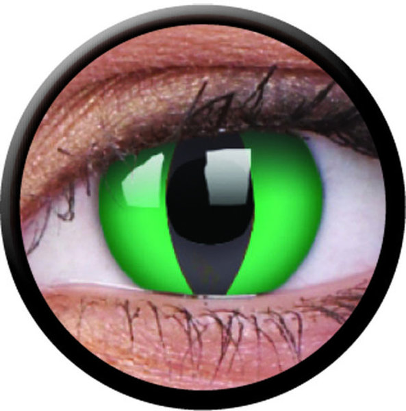 ColorVue Crazy Kontaktlinsen - Anaconda (2 St. Jahreslinsen) – ohne Stärke