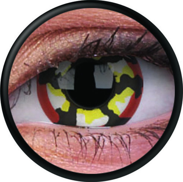 ColorVue Crazy Kontaktlinsen - Klaw (2 St. Jahreslinsen) – ohne Stärke