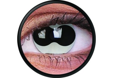 ColourVue Crazy Kontaktlinsen - Split Eye (2 St. Jahreslinsen) – ohne Stärke