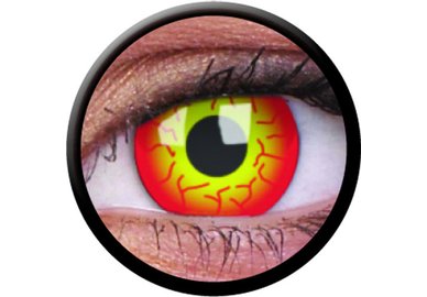 ColorVue Crazy-Kontaktlinsen - Dart Maul (2 St. 3-Monatslinsen) – ohne Stärke